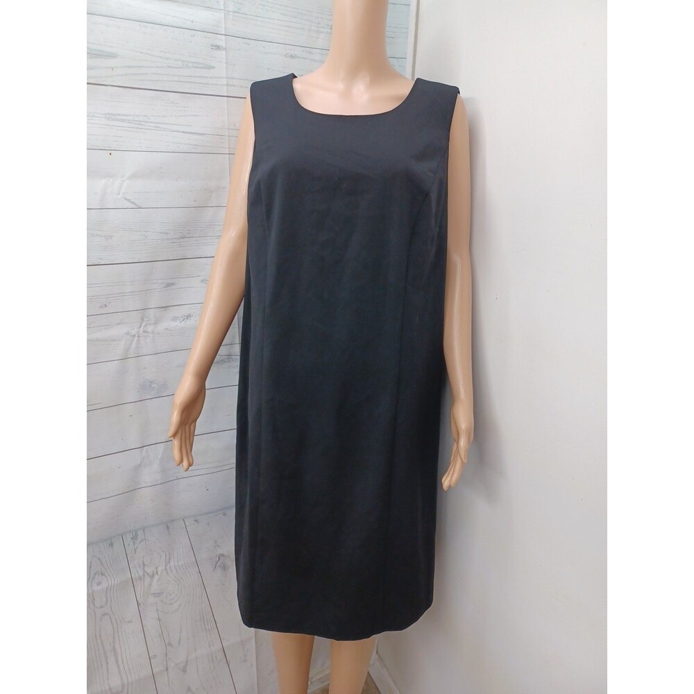 Briggs Black Formal Dress Sz 14 Sleeveless Zip Back New $52